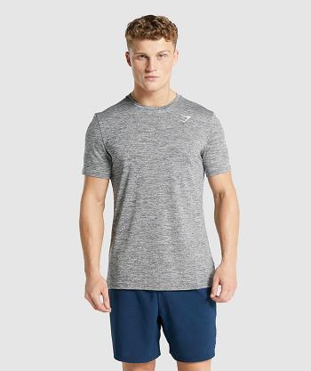 Gymshark Arrival Marl Muške T Shirts Sive | HR 2446JPQ